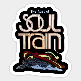 Soul Train Vintage Sticker